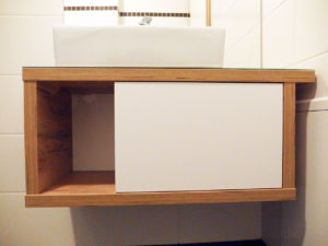 Realizace kompletního interieru vč. skříňky do koupelny Praha 9