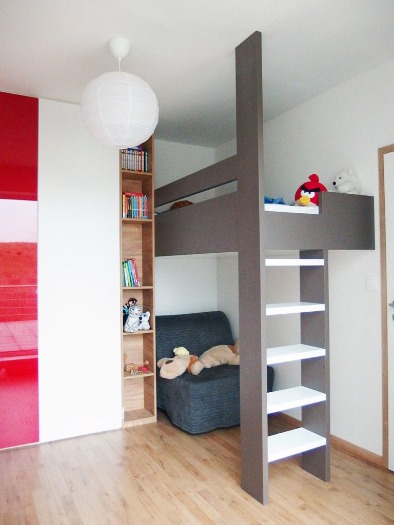 kompletni-interiery-realizace-Praha 9-008 Realizace kompletního interieru vč. patrové postele do studentského pokoje Praha 9